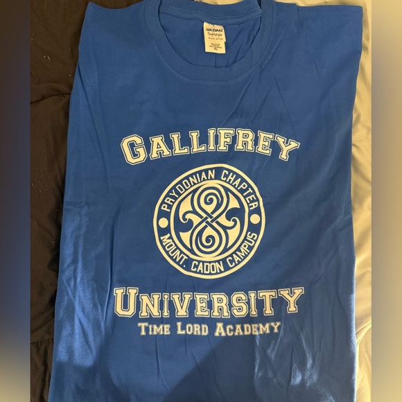 NEW! Dr Who T-shirt Gallifrey University: TIme Lord Academy - Picture 2 of 4